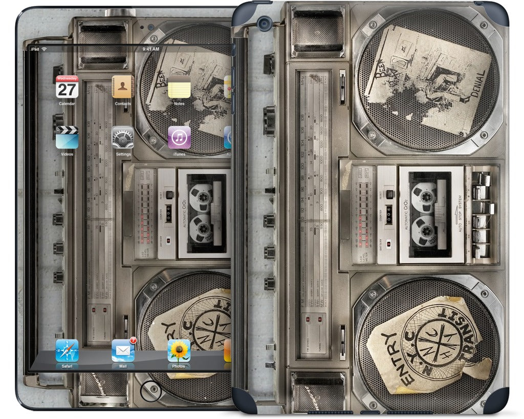 Boombox II iPad Skin