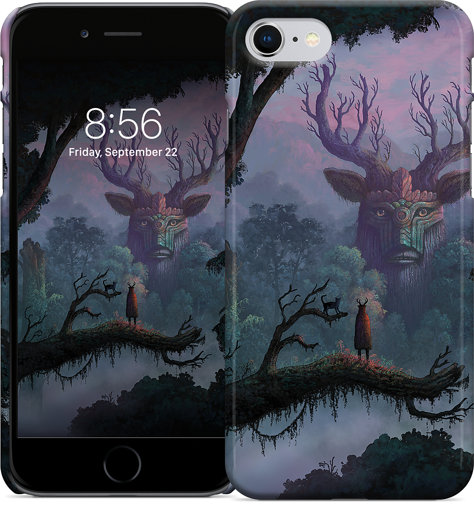 Face of the Ancient iPhone Case