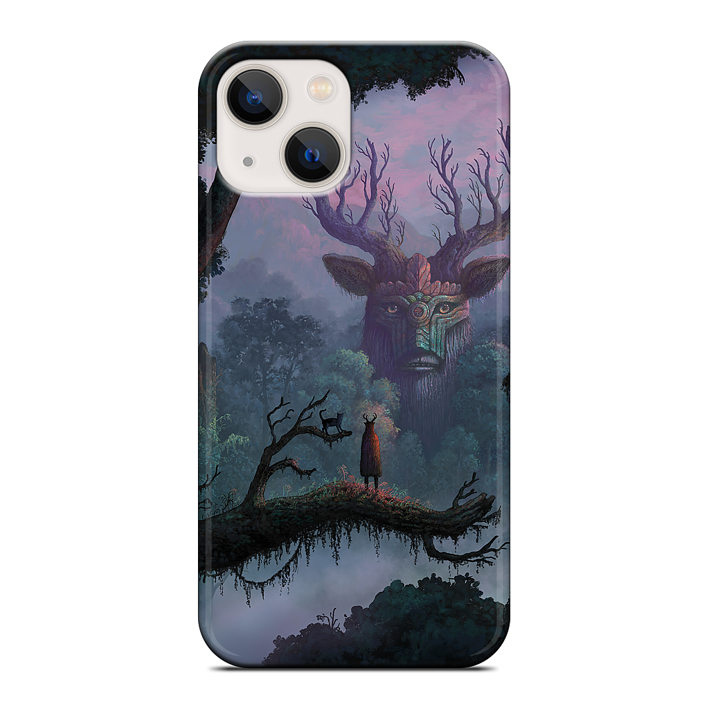 Face of the Ancient iPhone Case