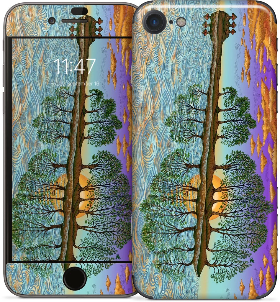 Guitar In Sea Major iPhone Skin