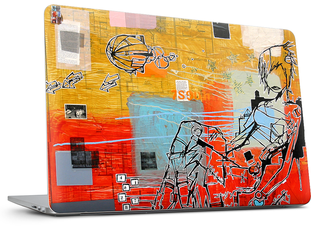 Blimp Girl MacBook Skin