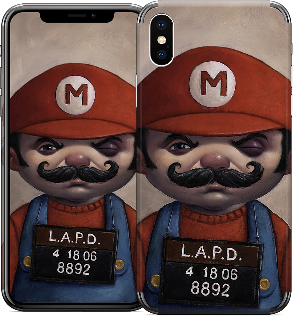 Rougher Night Out iPhone Skin