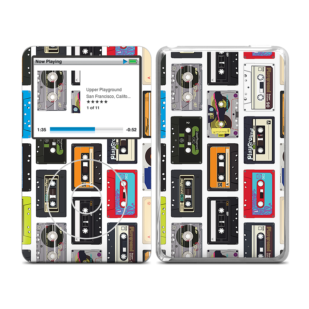 Cassettes iPod Skin