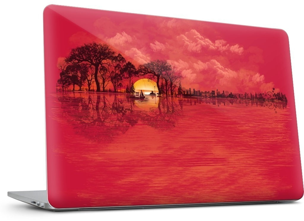 Musical Sunset MacBook Skin