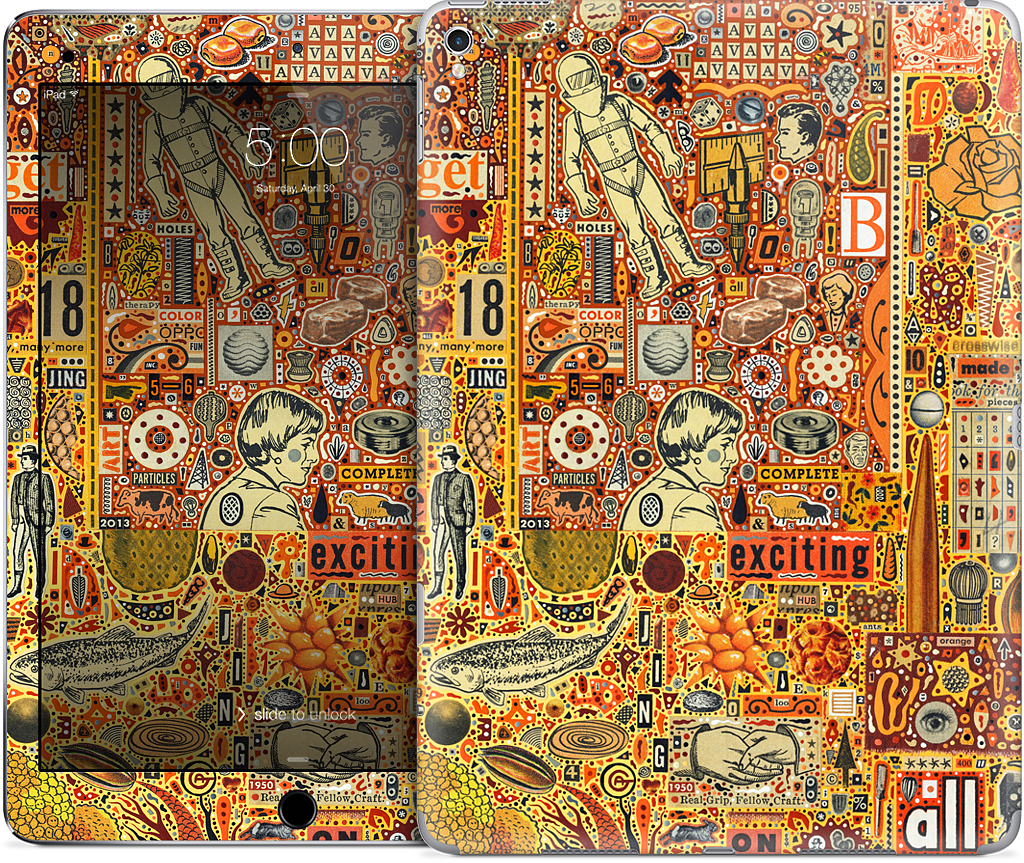 The Golding Time Master iPad Skin