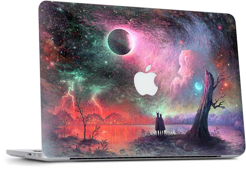 Together Through the Shifting Tides MacBook Skin