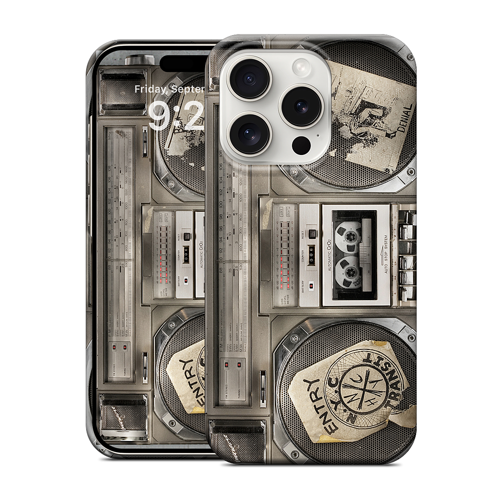 Boombox II iPhone Case