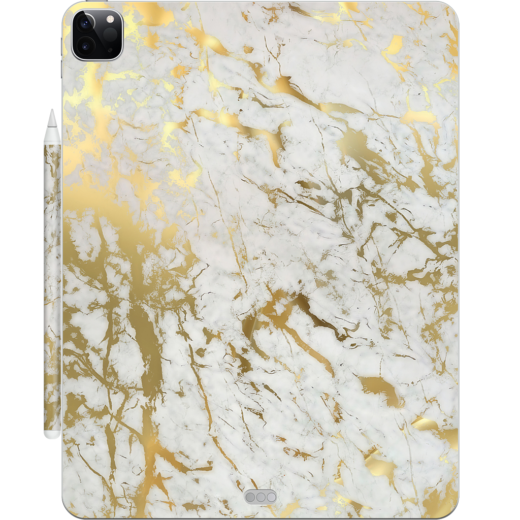 Gold Marble iPad Skin