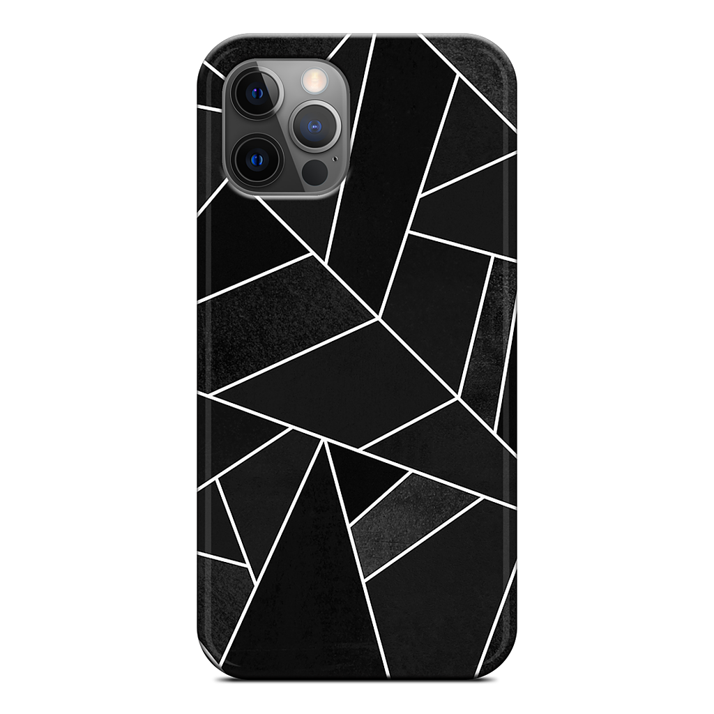 Black Stone iPhone Case