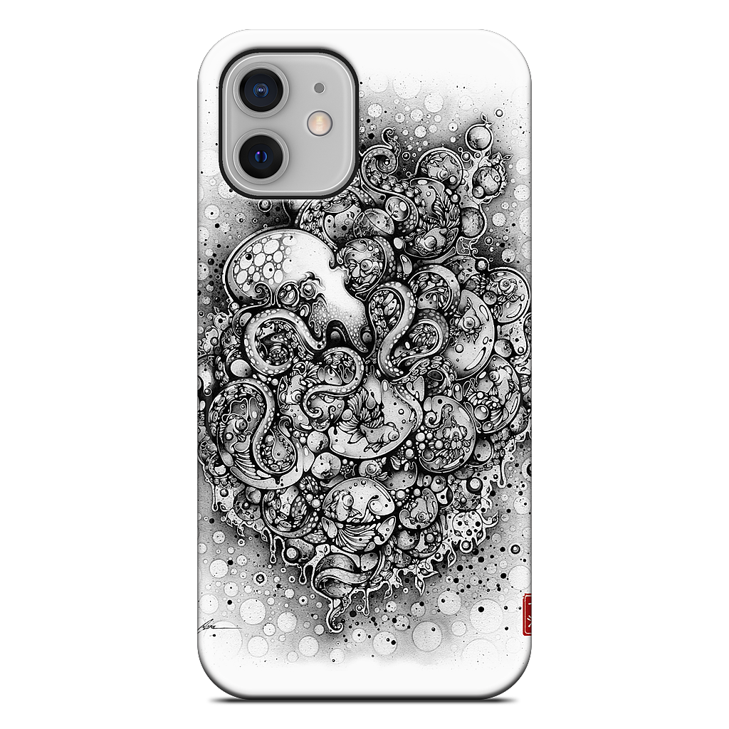 A Curious Embrace iPhone Case