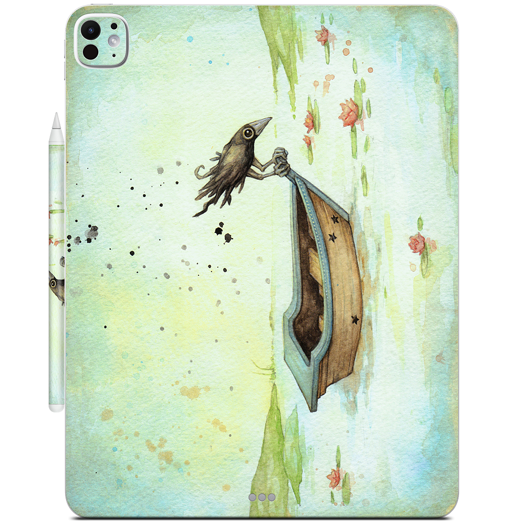 On A Boat iPad Skin