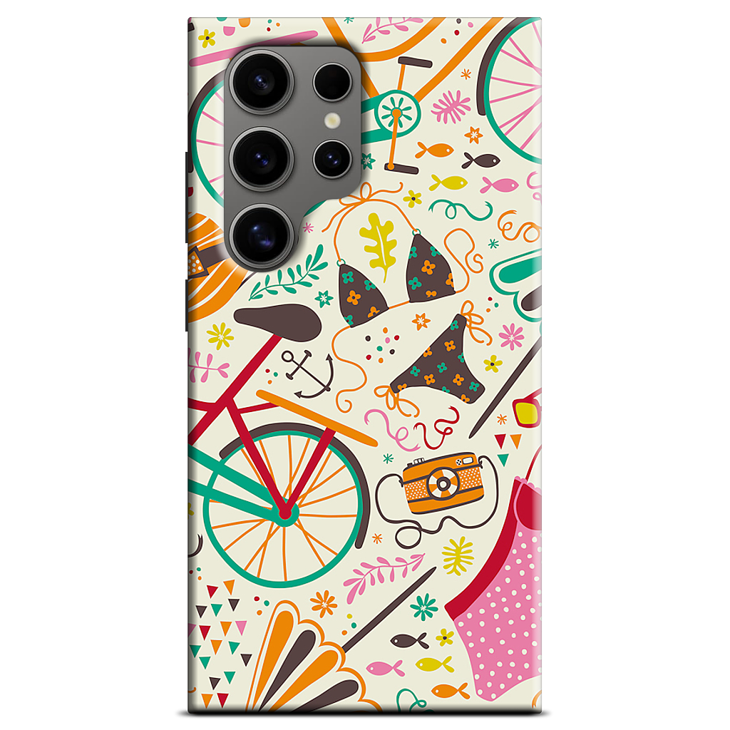 Seaside Cycle Samsung Case