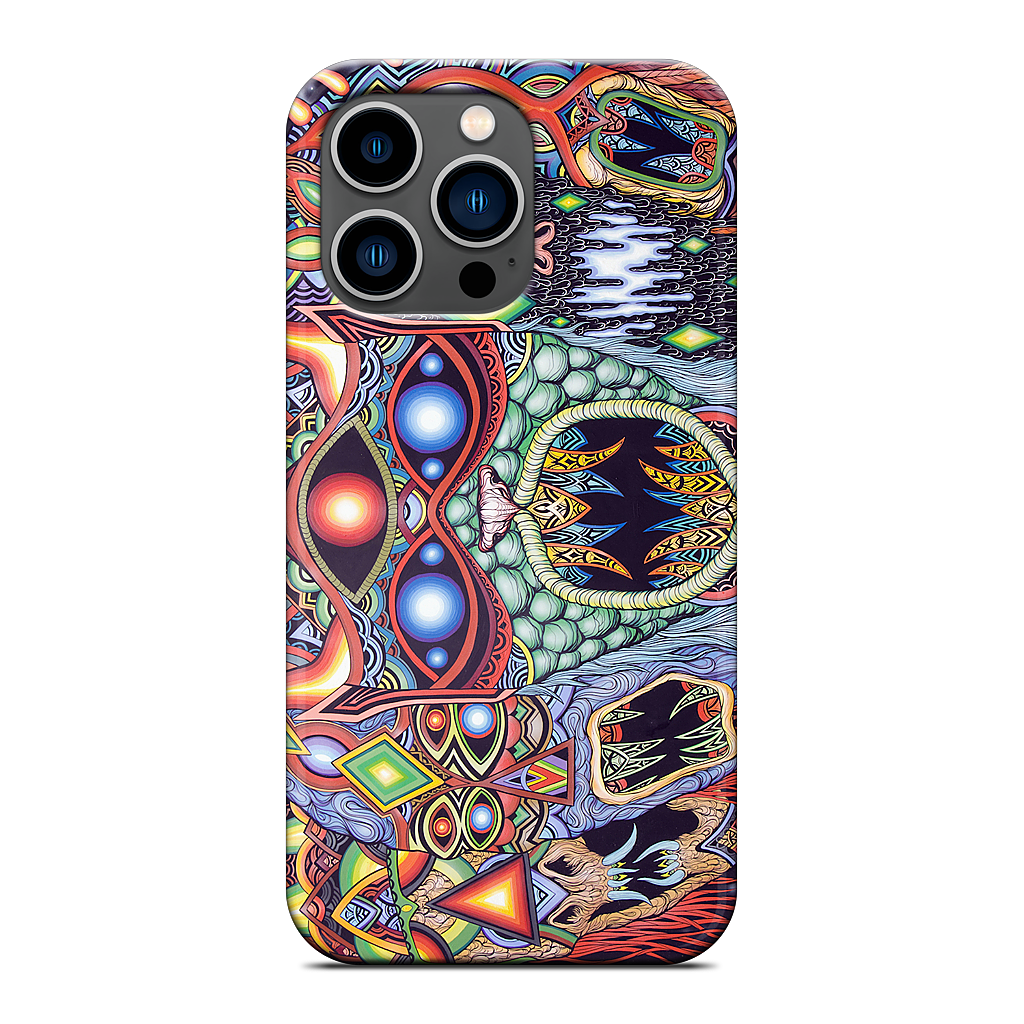 The Gods Beyond The Dark iPhone Case
