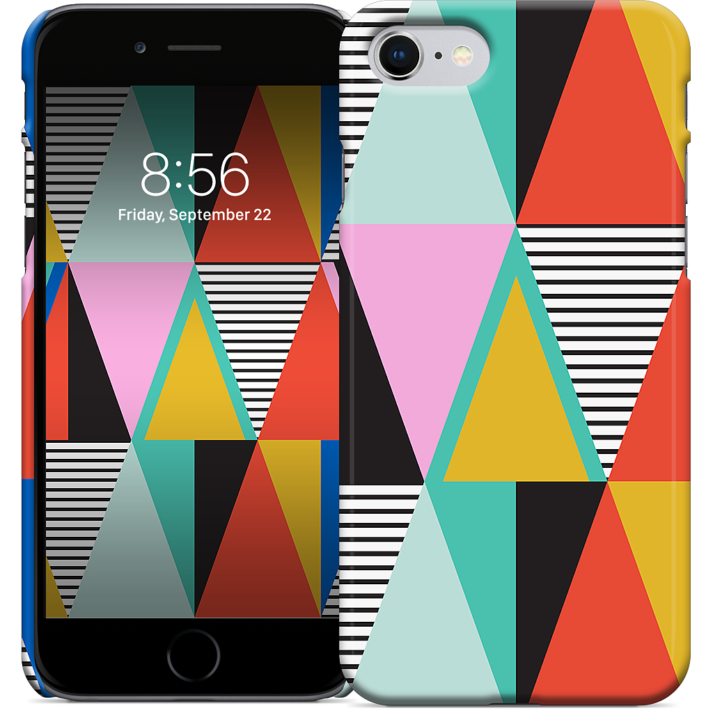 Graphic Triangles iPhone Case