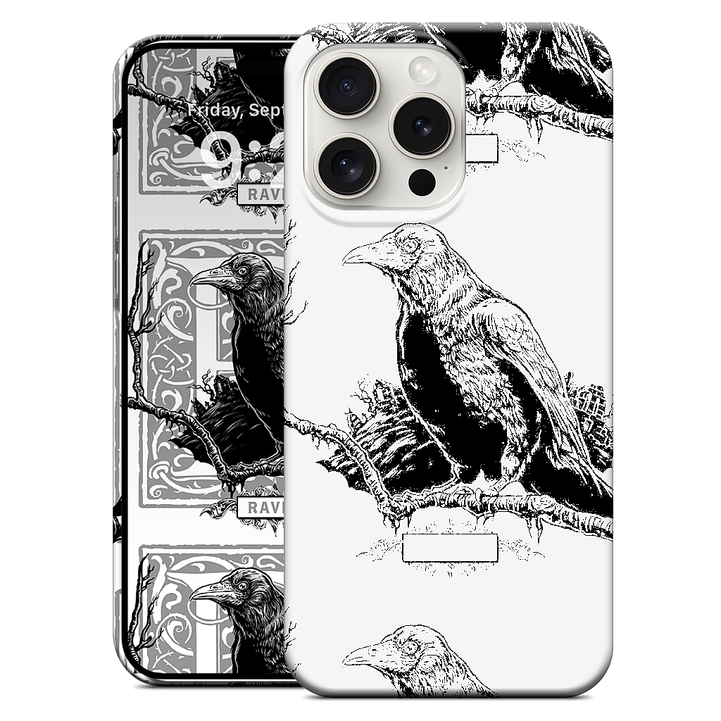 R Is For Raven iPhone Case