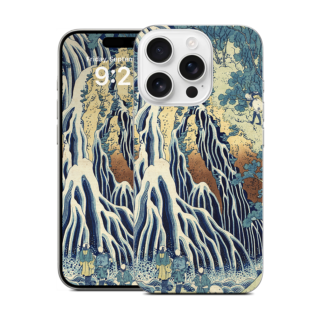The Kirifuri Waterfall at Mt. Kurokami iPhone Skin