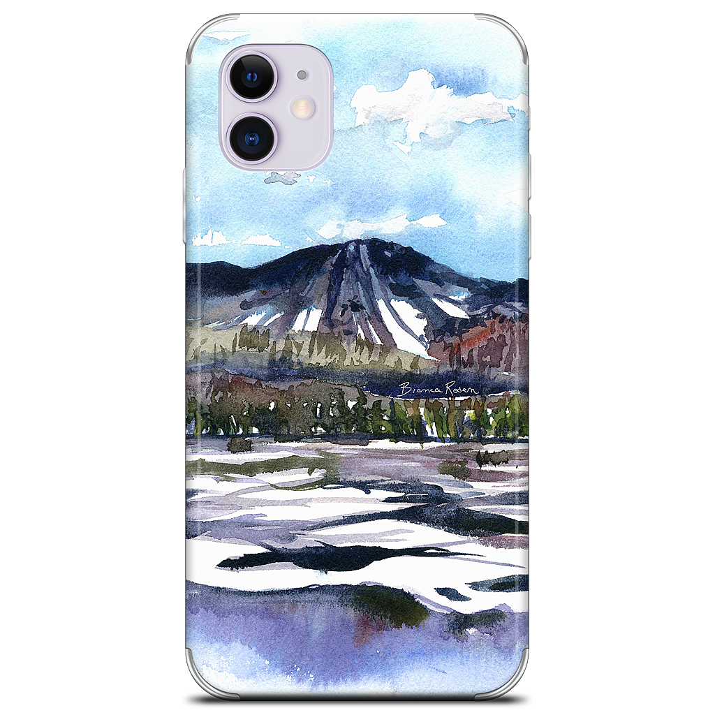 Ski Mountain iPhone Skin