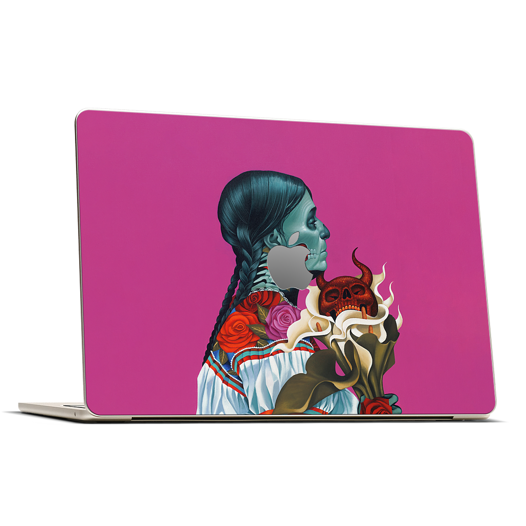Rosa MacBook Skin
