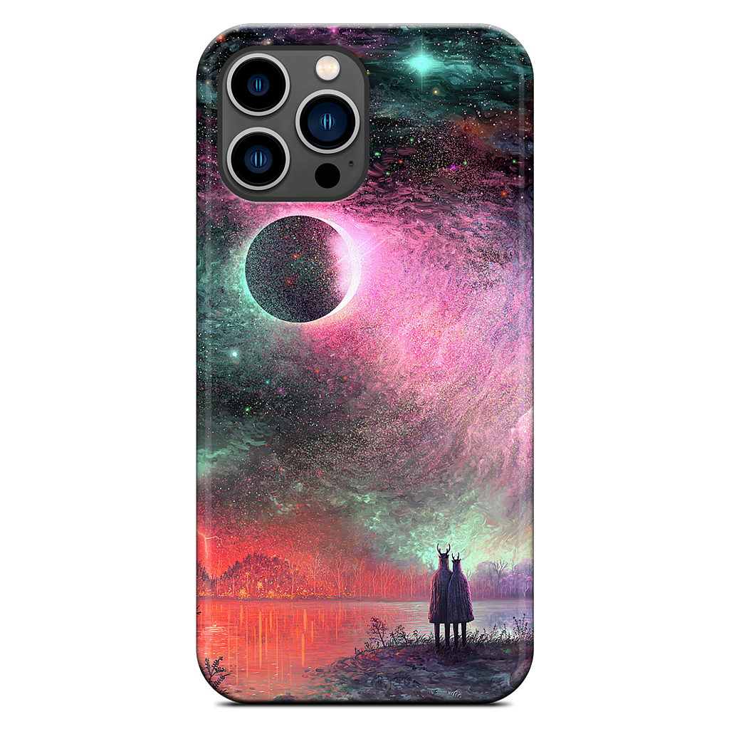 Together Through the Shifting Tides iPhone Case