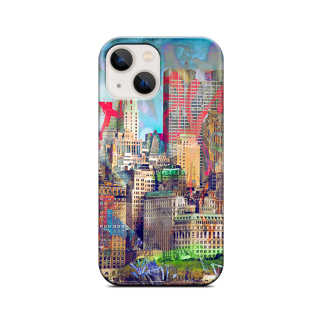 Graffiti Skyline iPhone Case