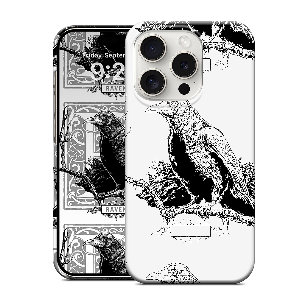 R Is For Raven iPhone Case