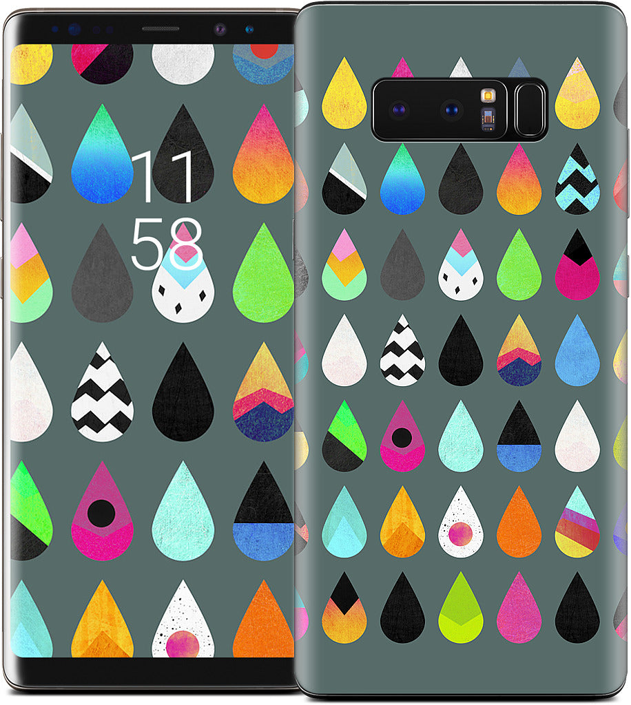 Colorful Rain Samsung Skin