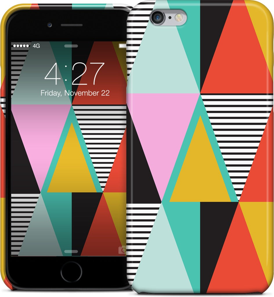 Graphic Triangles iPhone Case