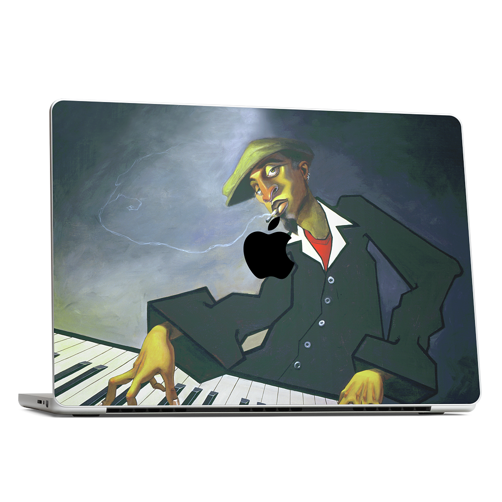 Piano Man II MacBook Skin