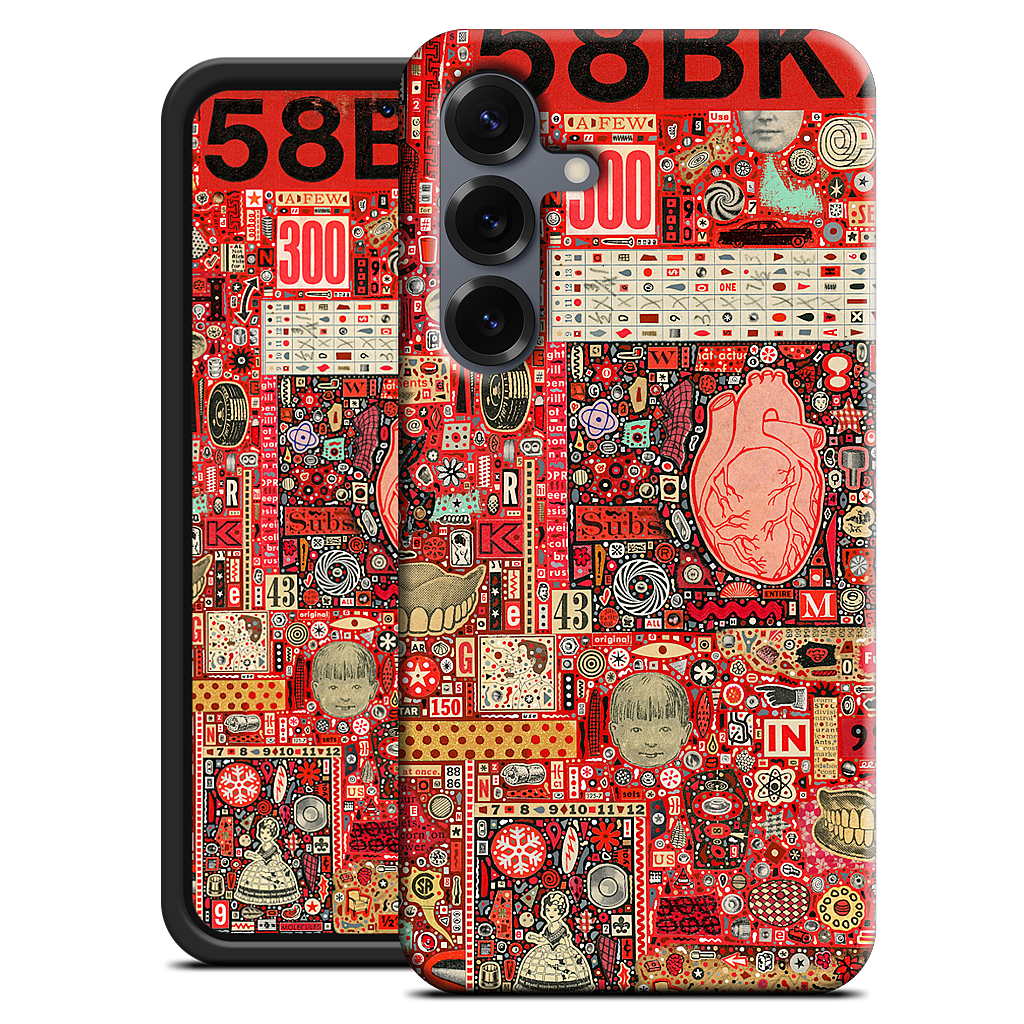 Big Numbers - Heart and Teeth Samsung Case