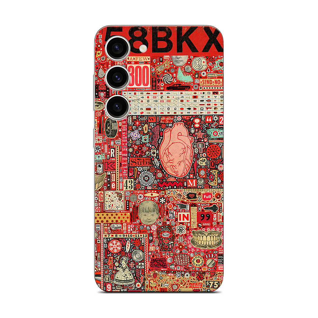 Big Numbers - Heart and Teeth Samsung Skin