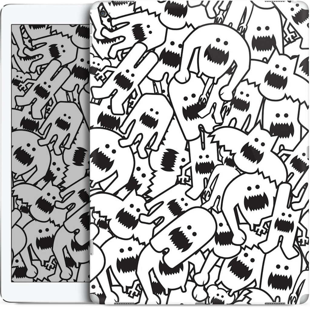 Monster Collage iPad Skin