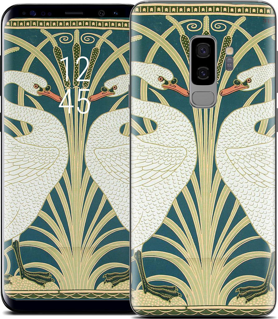 Swans and Irises Samsung Skin