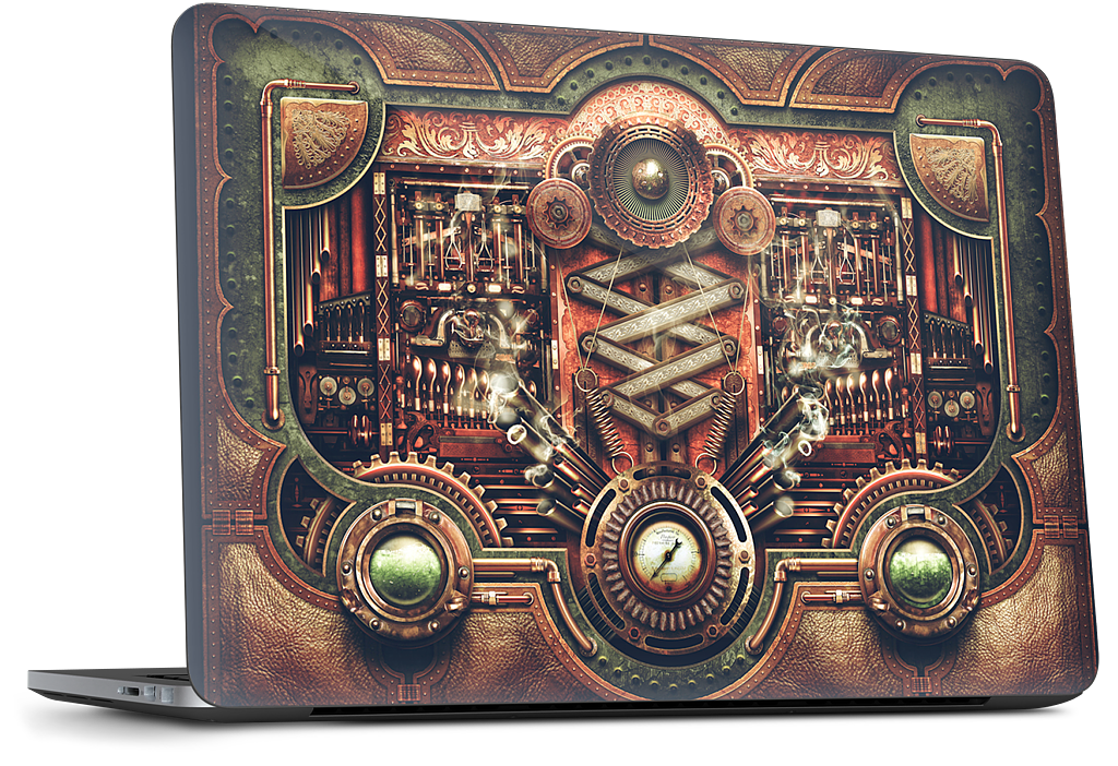 Steampunk Motherboard Dell Laptop Skin