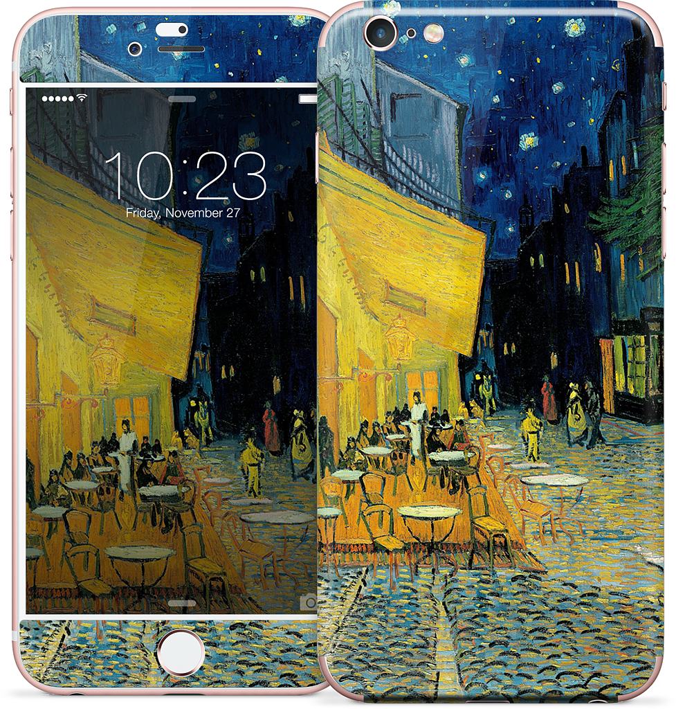 Cafe at Night iPhone Skin