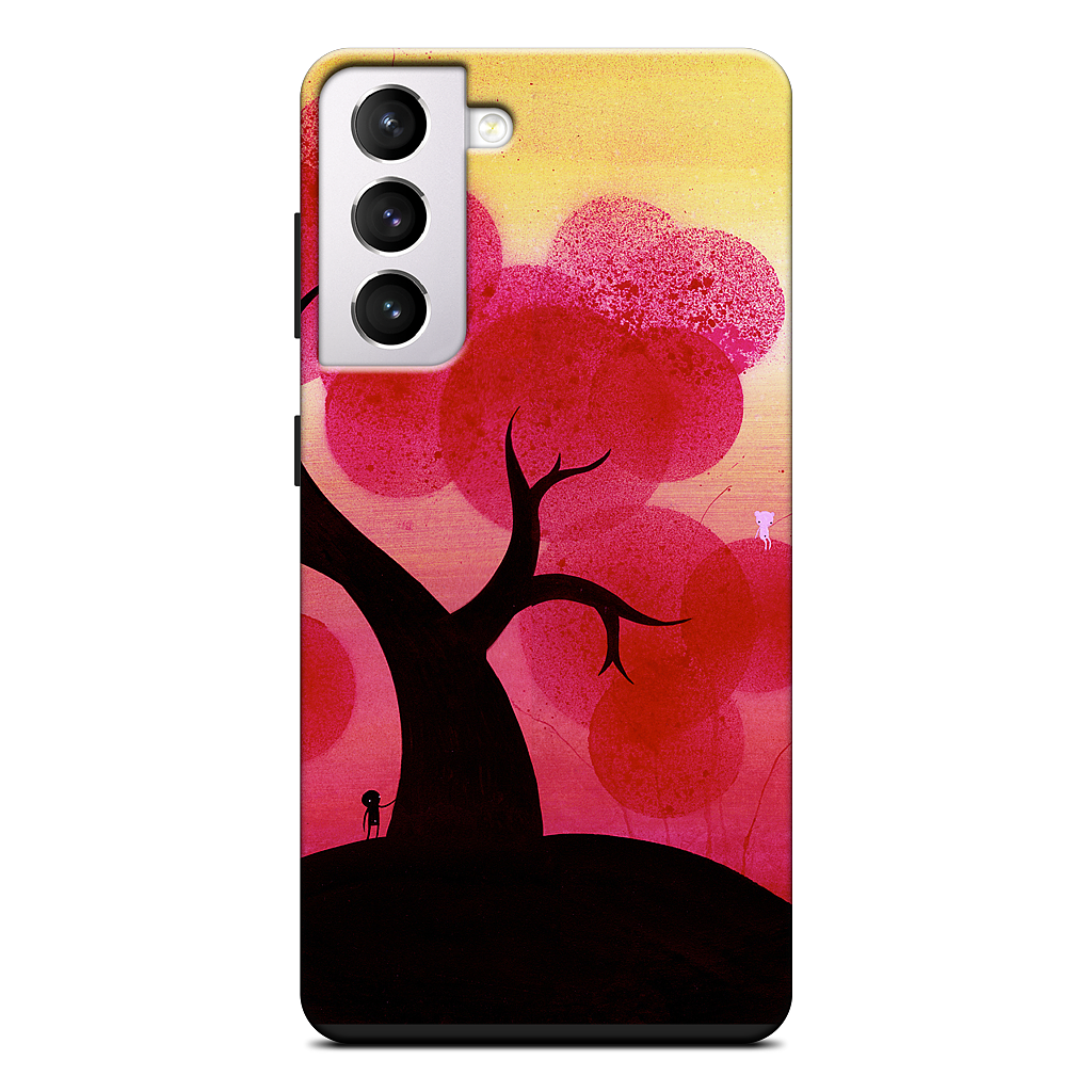 Red Blossoms Samsung Case