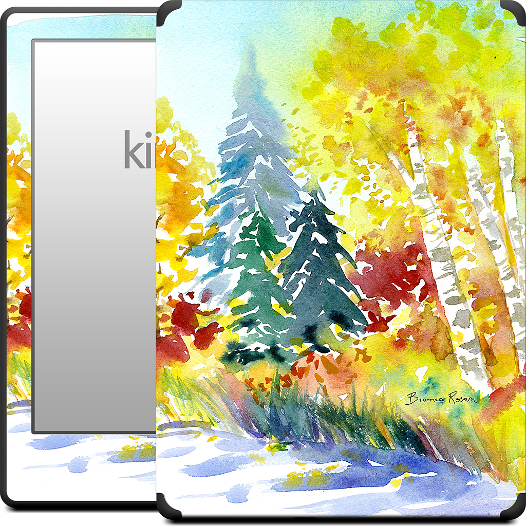 Fall Trees Kindle Skin