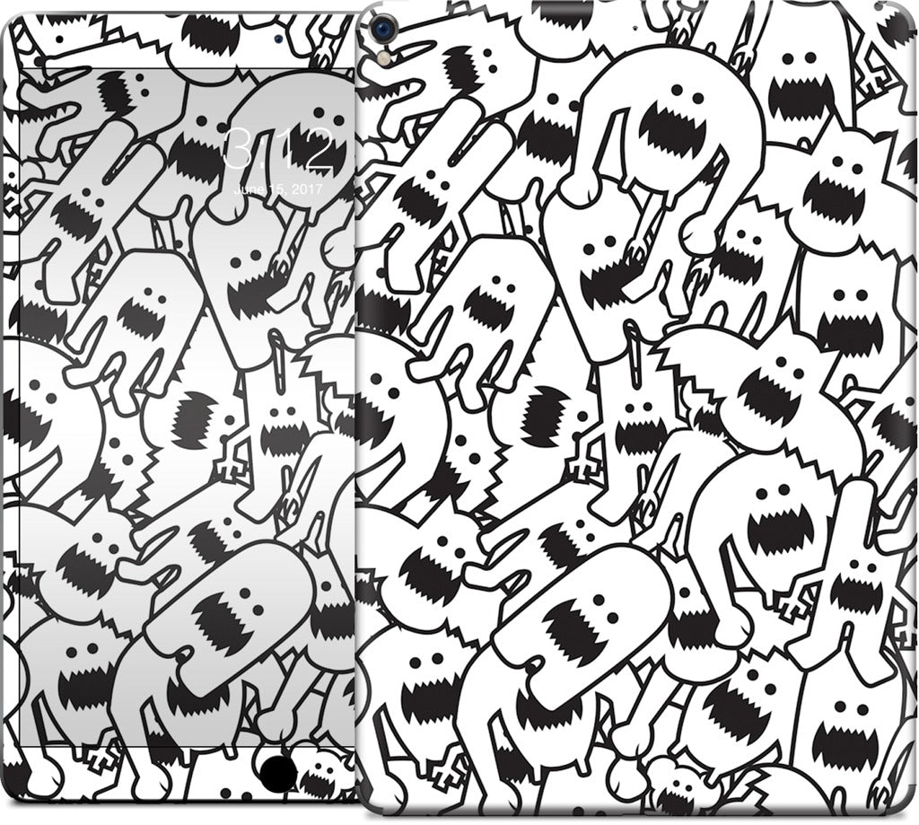 Monster Collage iPad Skin