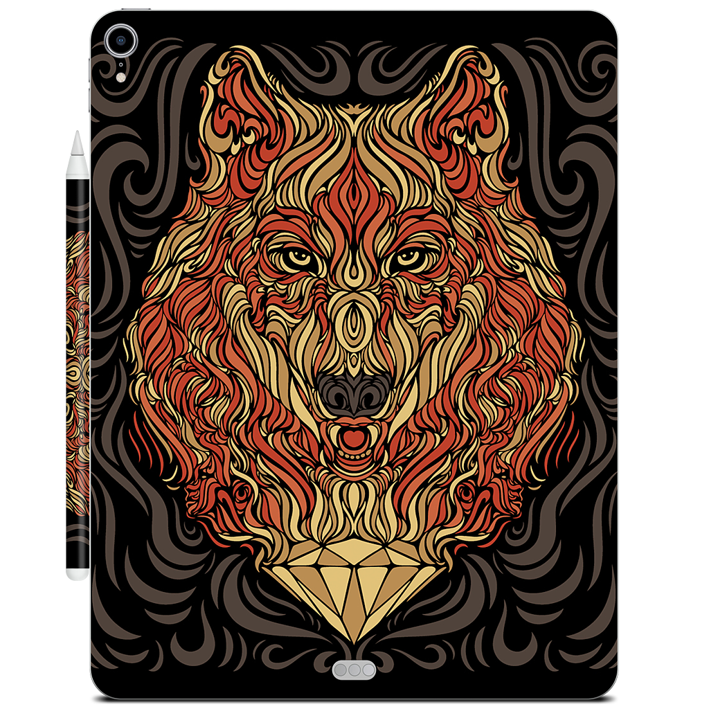 The Lone Wolf iPad Skin