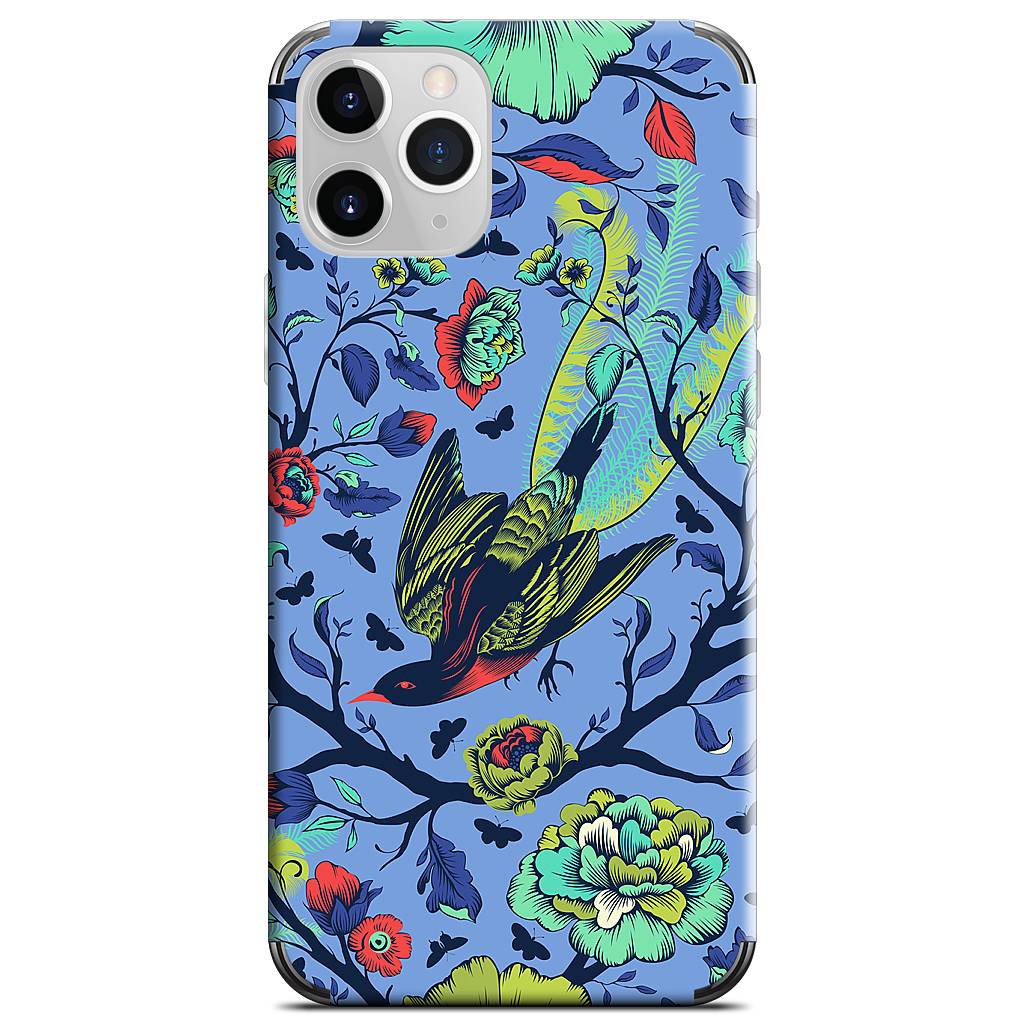 Tail Feathers Lupine iPhone Skin