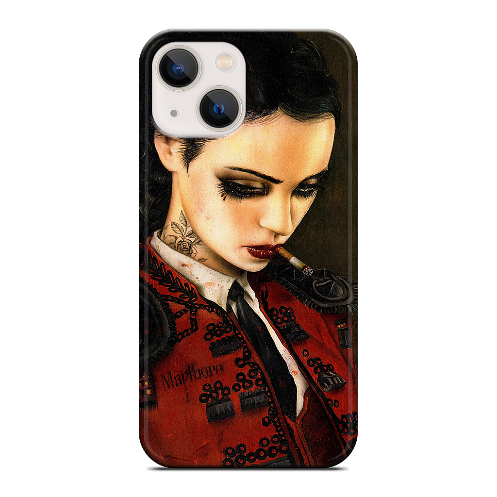 Bull Fight Her iPhone Case