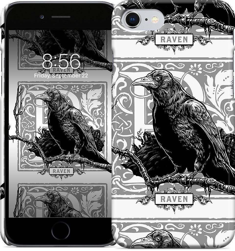 R Is For Raven iPhone Case