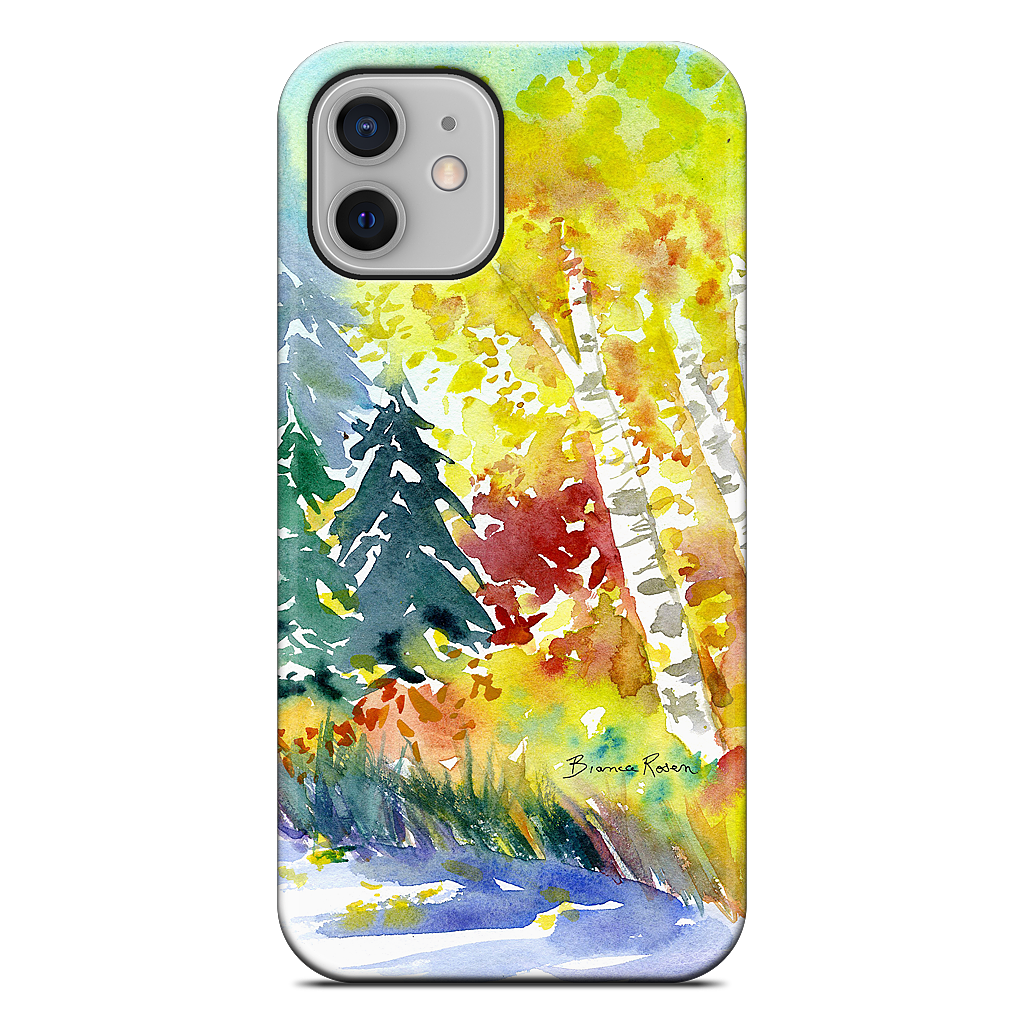 Fall Trees iPhone Case