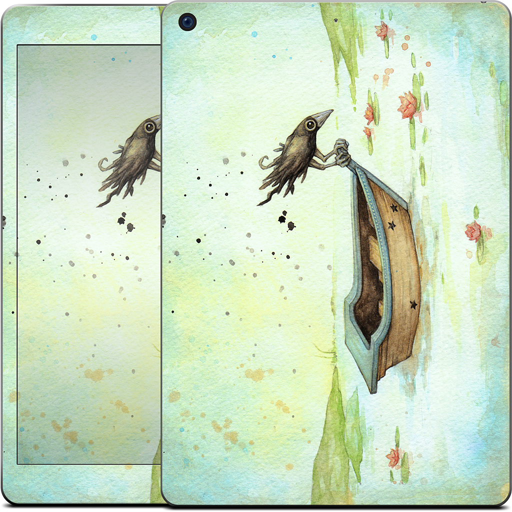 On A Boat iPad Skin