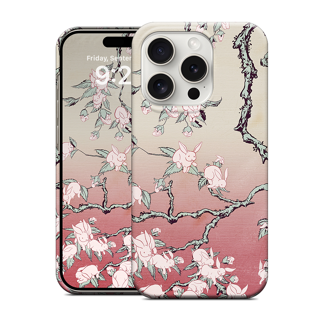 Bunny Blossom iPhone Case
