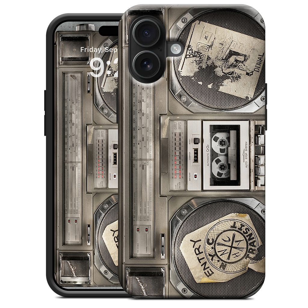 Boombox II iPhone Case