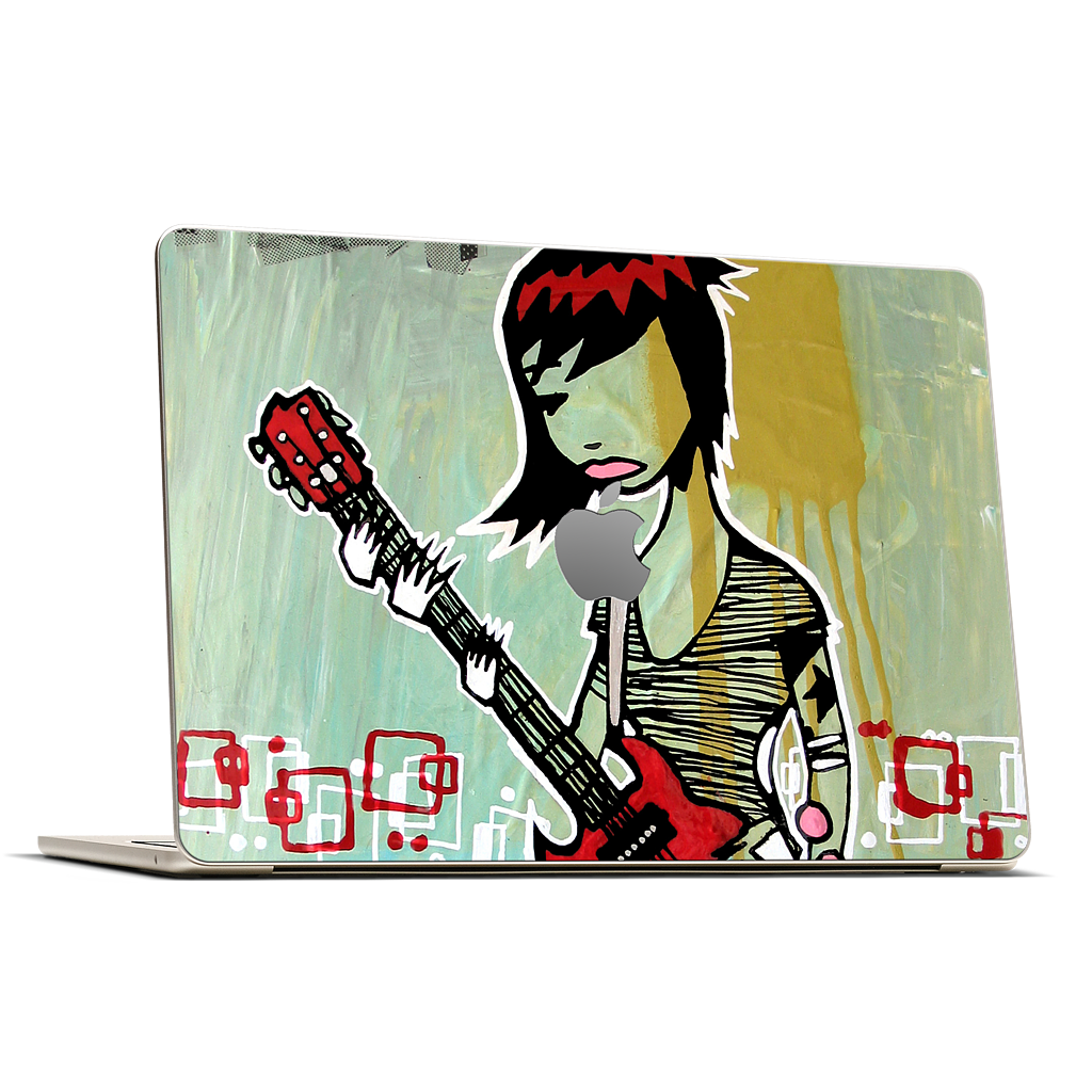 Guitar Hero MacBook Skin