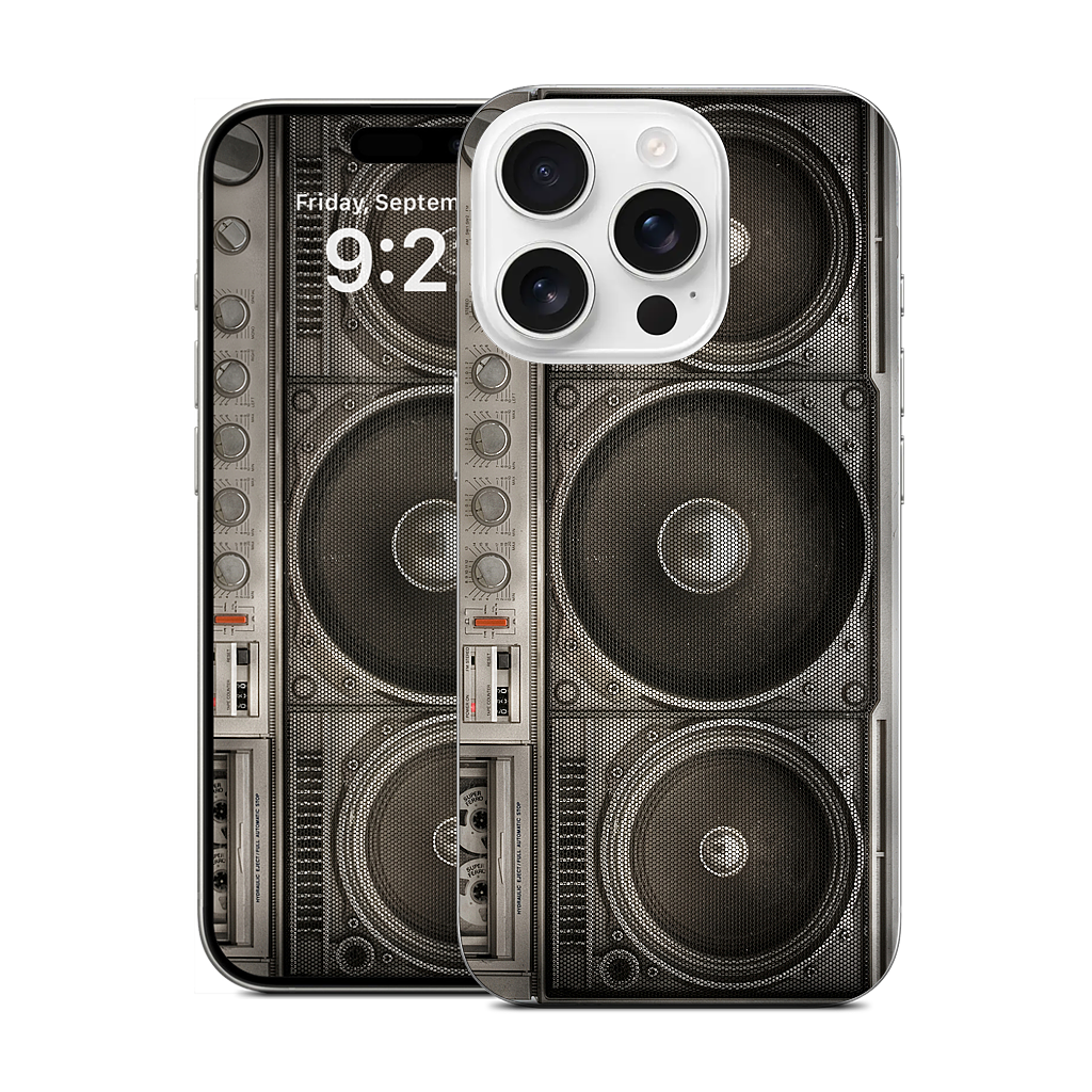 Boombox iPhone Skin