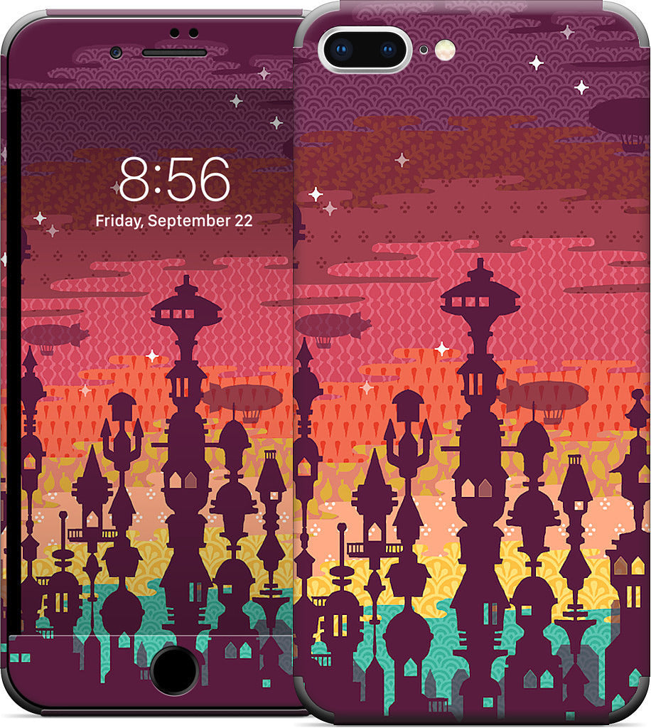 Meet Me After Sunset iPhone Skin