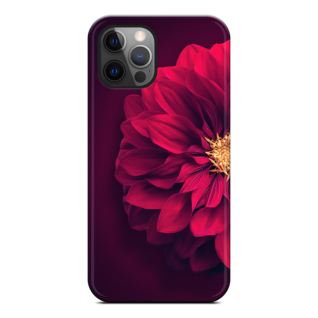 Red Bloom iPhone Case