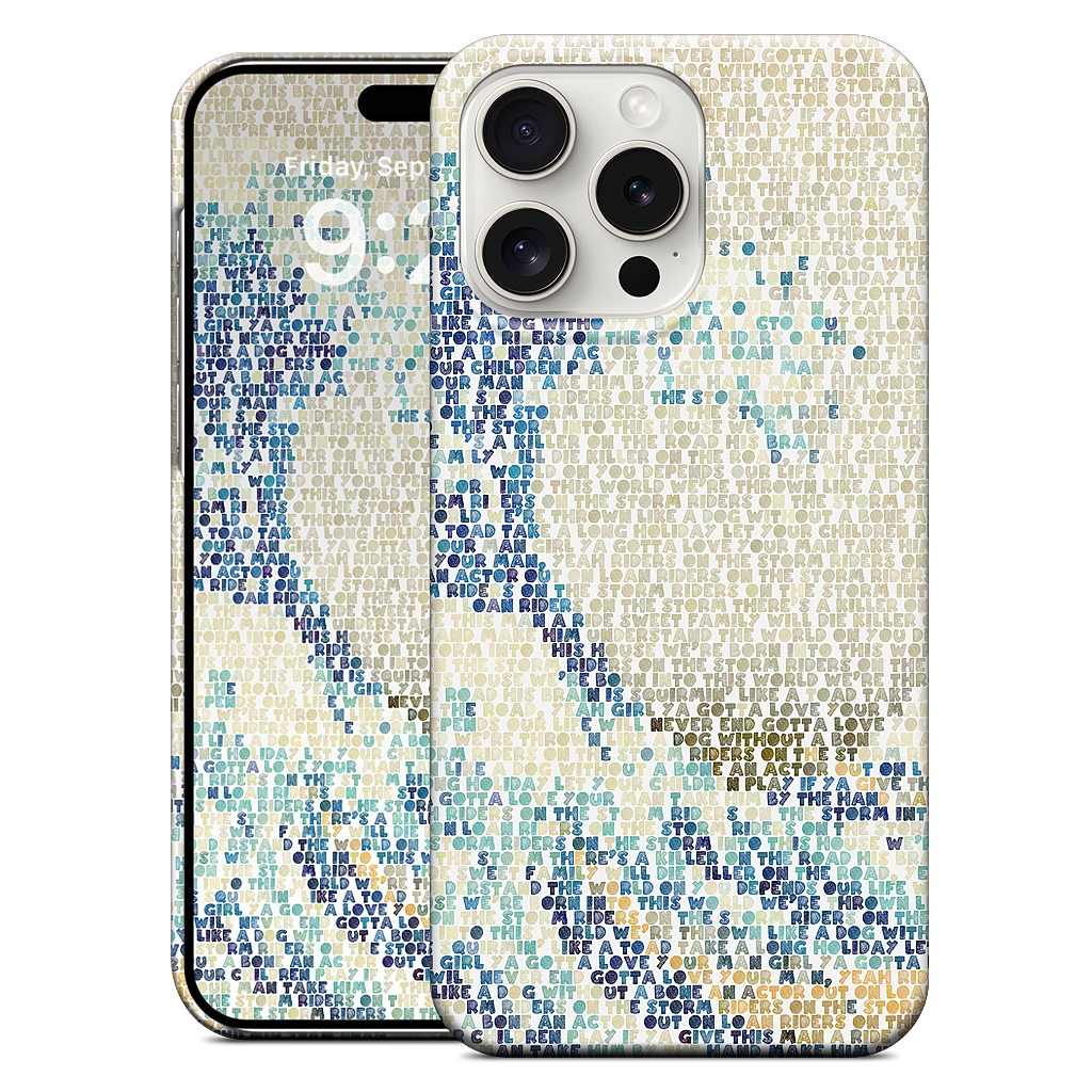 Riders On The Great Wave iPhone Case
